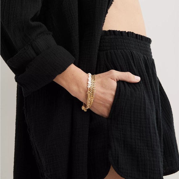 NWT Aerie High Waisted Pool-To-Party Short XS Black - Picture 4 of 12